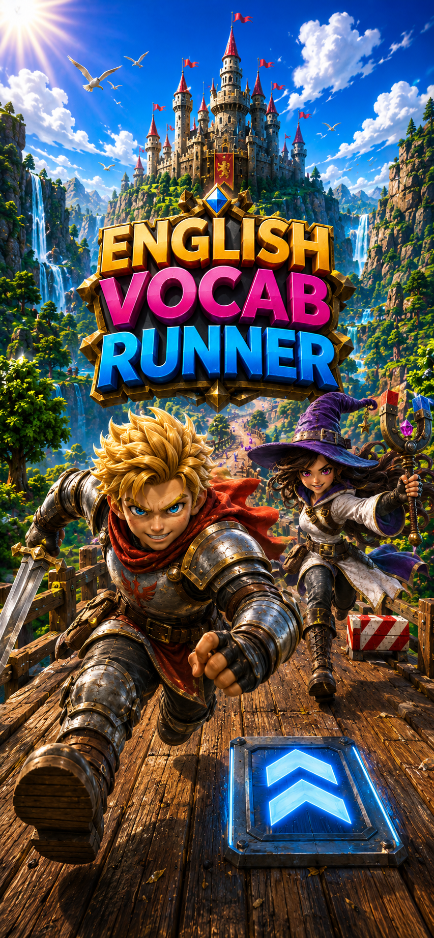 English Vocab Runner loading screen